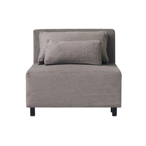 Section centrale de sofa Hazel Night gris marron House Doctor