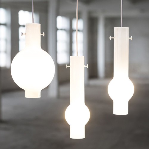 Novecento bulb lamp white S Serax