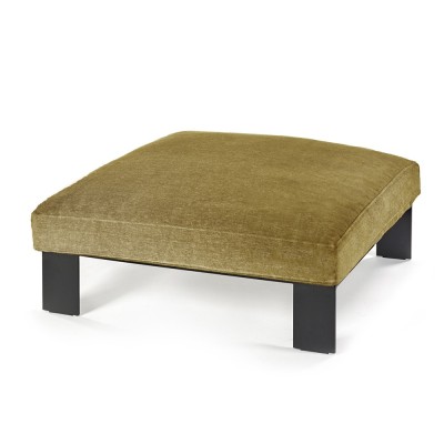 Bea Mombaers mustard indoor footstool Serax