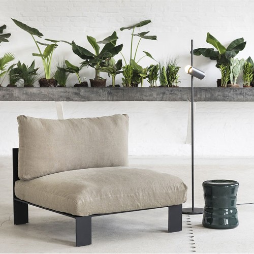Fauteuil d'intérieur sable Bea Mombaers Serax