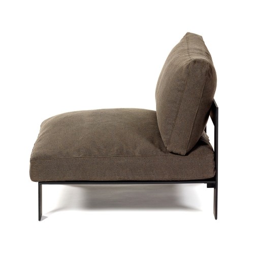 Fauteuil d'intérieur sépia Bea Mombaers Serax