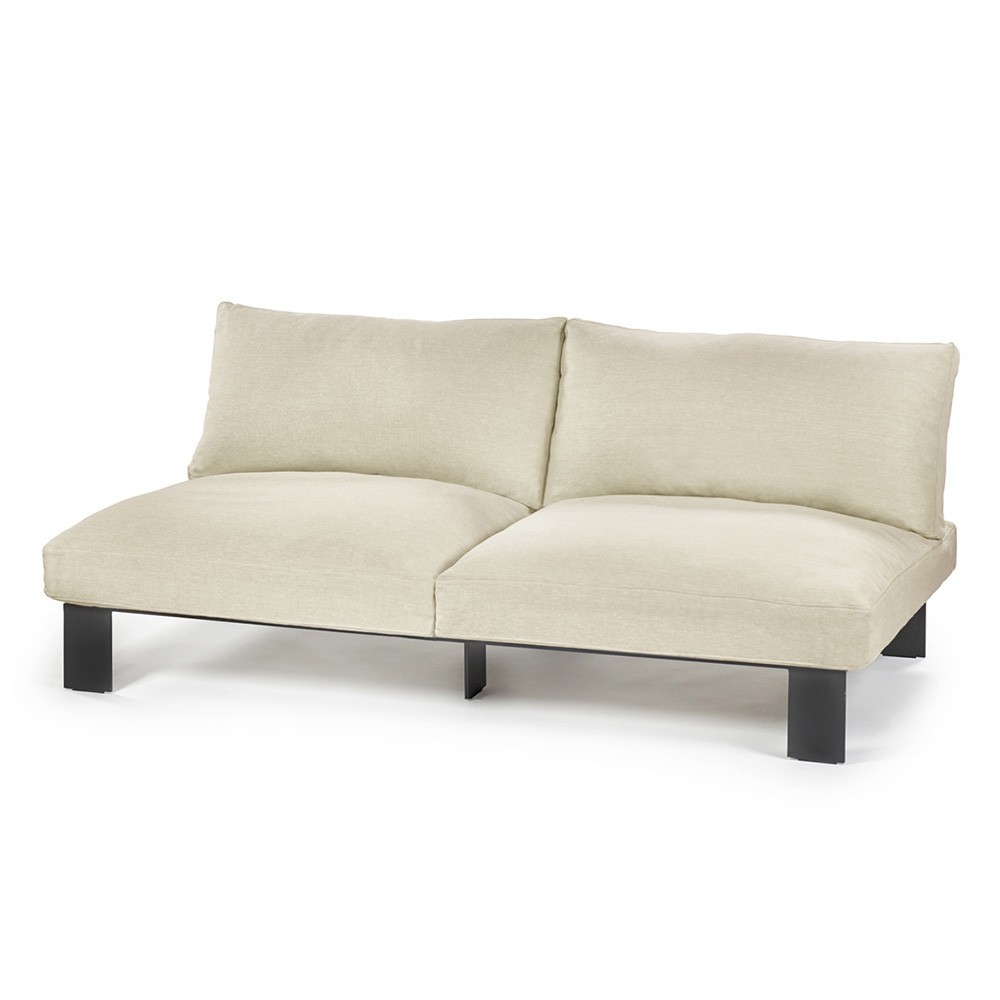 Indoor sofa 2 seater sand Bea Mombaers Serax