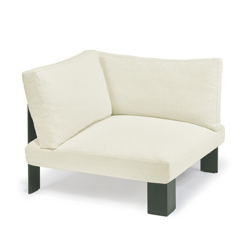 Sillón de esquina interior blanco Bea Mombaers Serax