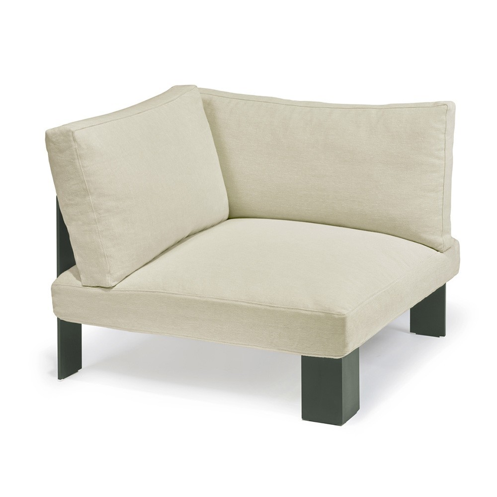 Bea Mombaers zand indoor hoekfauteuil Serax