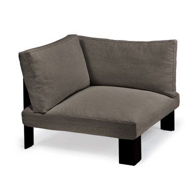 Bea Mombaers sepia indoor corner armchair Serax