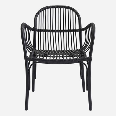 Chaise Brea noir House Doctor