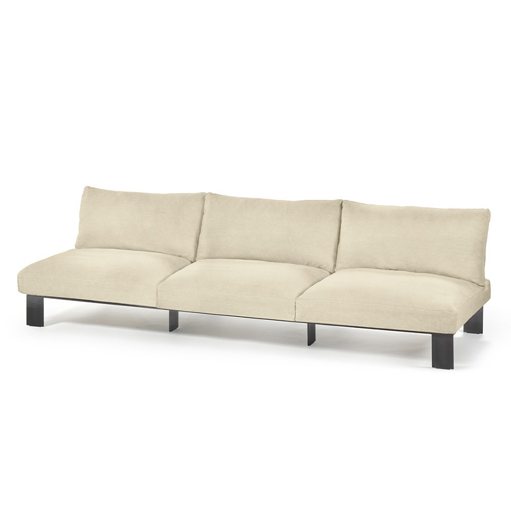 Bea Mombaers 3-seater natural linen indoor sofa Serax