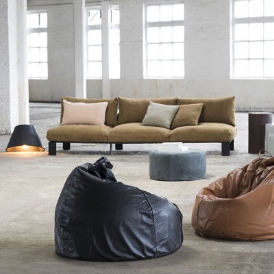 Bea Mombaers 3-seater mustard indoor sofa Serax 2