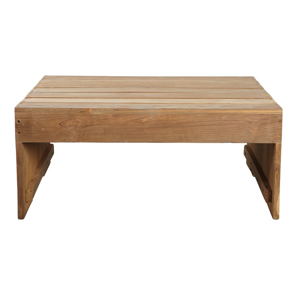 Table basse Woodie naturel 60x60x50 House Doctor