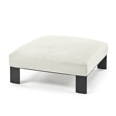 Repose-pieds d'extérieur blanc neige Bea Mombaers Serax Serax