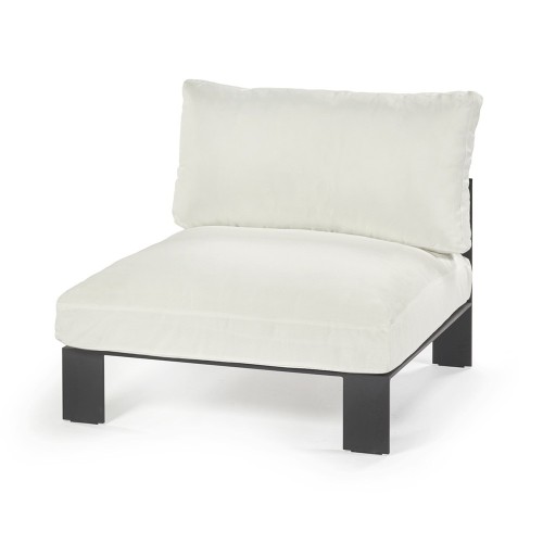 Bea Mombaers snow white outdoor armchair Serax