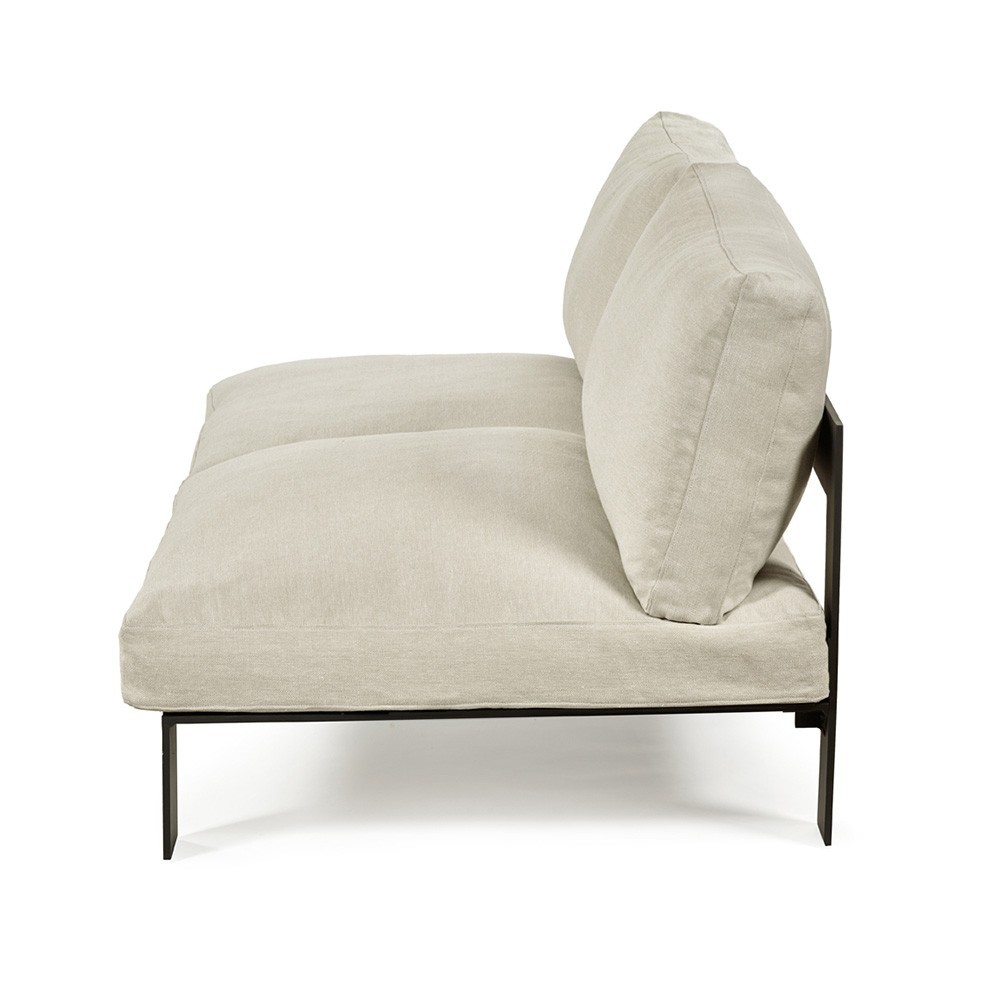 Bea Mombaers beige 2-zits buitenbank Serax