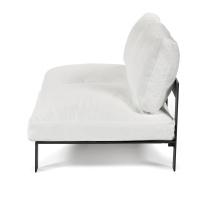 Bea Mombaers snow white 2 seater outdoor sofa Serax 2