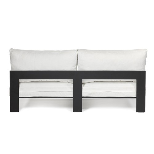 Bea Mombaers snow white 2 seater outdoor sofa Serax