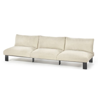 Bea Mombaers 3-Sitzer-Außensofa aus Kreide Serax