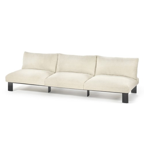 Bea Mombaers 3-zits beige buitenbank Serax