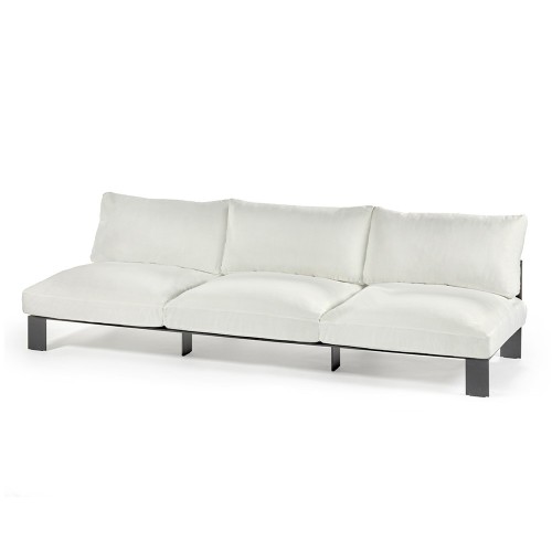 Bea Mombaers 3-seater snow white outdoor sofa Serax