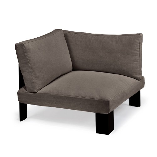Sillón de esquina para exteriores con sombra Bea Mombaers Serax