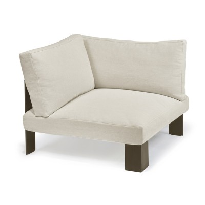 Bea Mombaers beige Outdoor Ecksessel Serax