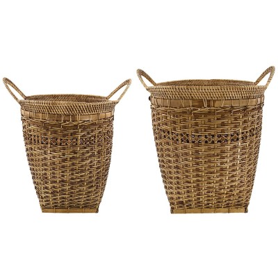 Set of two natural Pura baskets House Doctor 2
