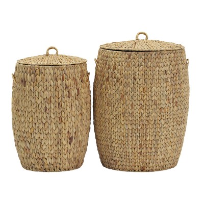 Set di due cestini Laun naturali House Doctor 2