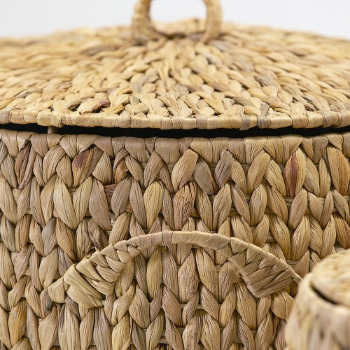 Set of two natural Laun baskets House Doctor