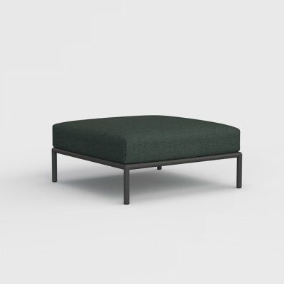 Fauteuil lounge d'extérieur Level gris foncé Houe 2