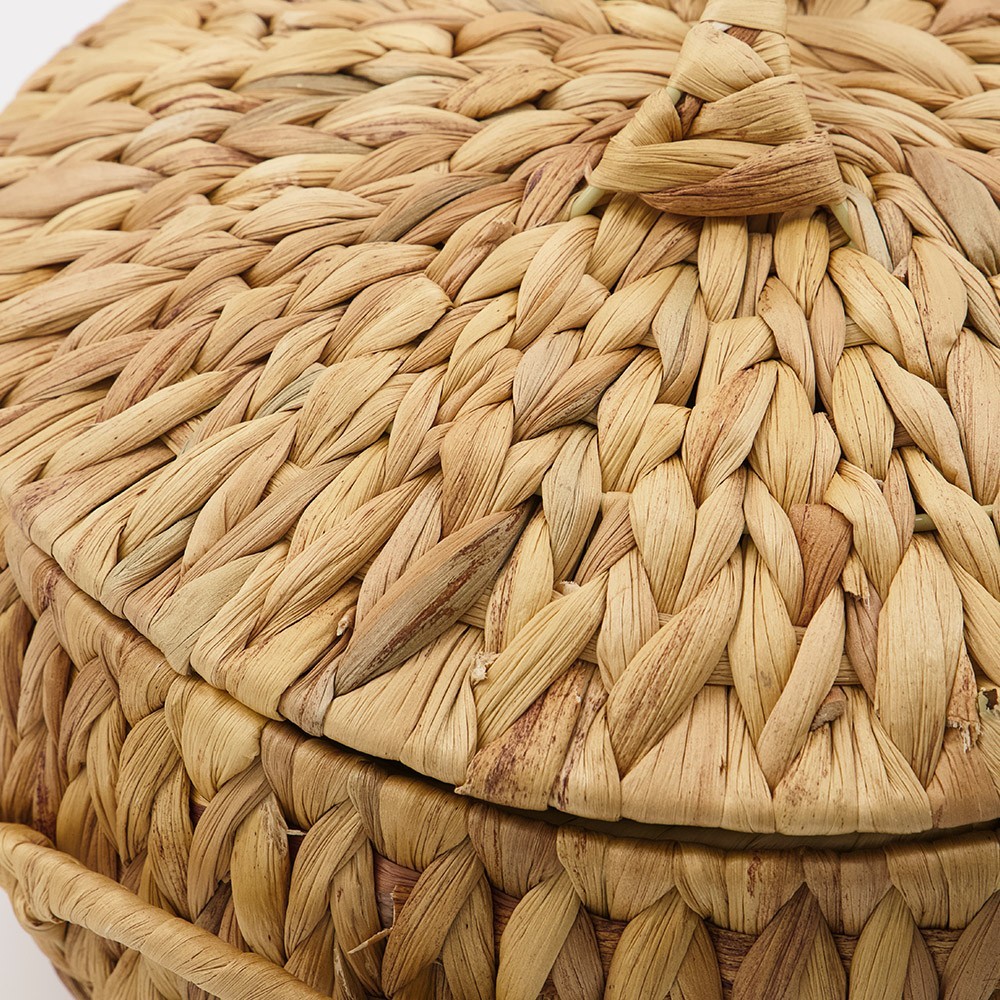 Ensemble de trois paniers Rata naturel House Doctor