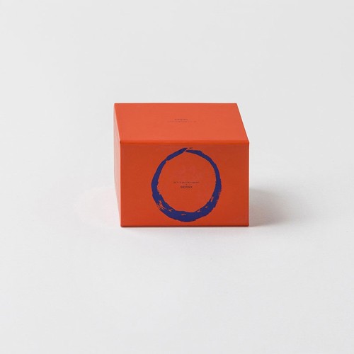 Piatto Festa Ottolenghi bianco strisce rosse XS Serax