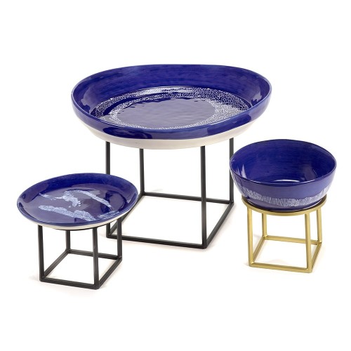 Support pour plats Feast Ottolenghi noir S Serax