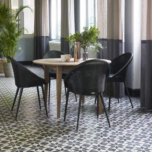 Jack dining chair steel base Vincent Sheppard