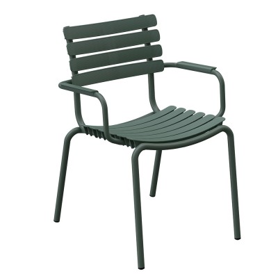 Chaise d'extérieur ReClips olive Houe 2