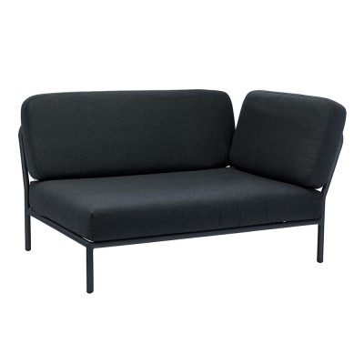 Canapé lounge d'extérieur Level coin droit gris charbon Houe Houe