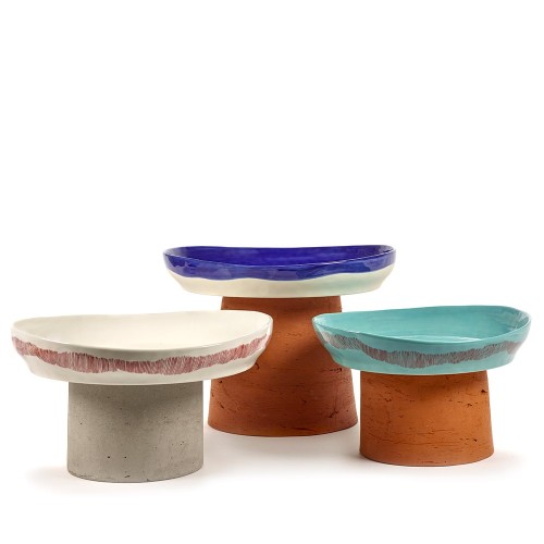 Support for dishes Feast Ottolenghi terracotta L Serax