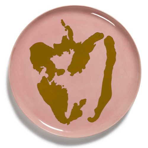 Feast Ottolenghi serving plate rose gold pepper Serax