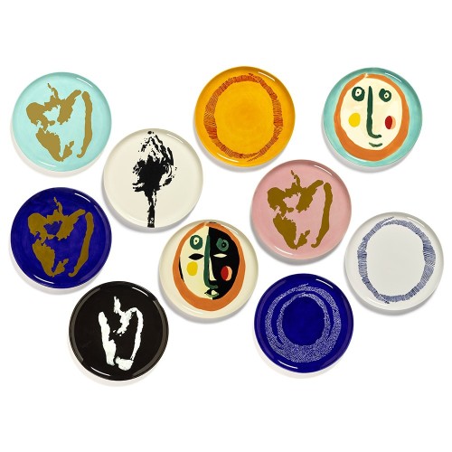 Plato de servir Feast Ottolenghi cara multicolor Serax