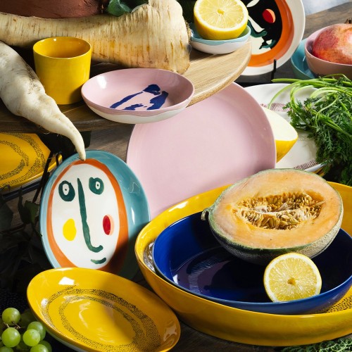 Festa Ottolenghi piatto da portata multicolor faccia 2 Serax
