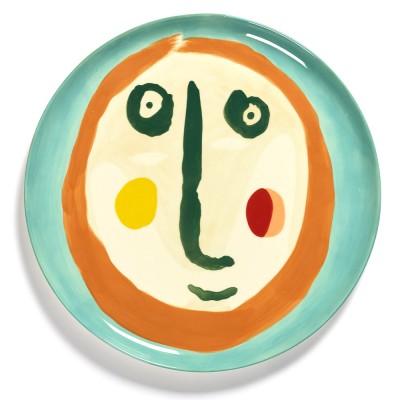 Feast Ottolenghi serving plate multicolored face 2 Serax