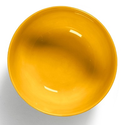 Bol Feast Ottolenghi jaune rayures rouges S Serax 2