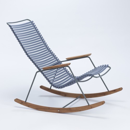 Click rocking chair pigeon blue Houe