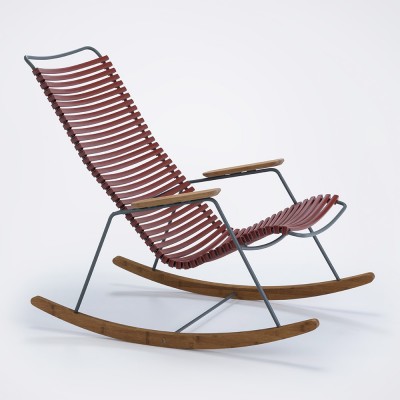 Sedia a dondolo Click paprika Houe Houe