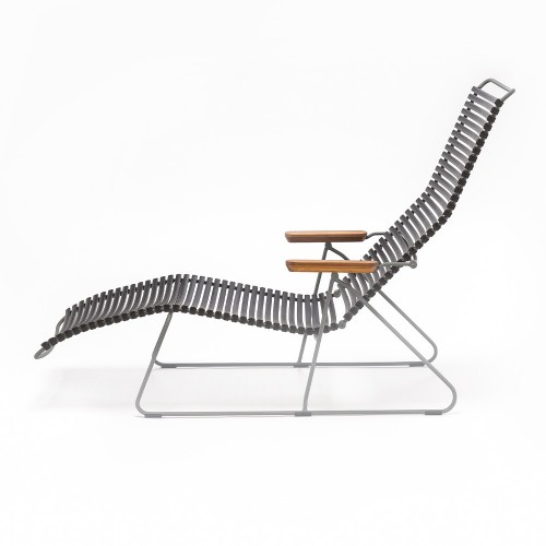 Chaise longue Click dusty green Houe