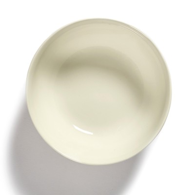 Bol Feast Ottolenghi blanc rayures rouges L Serax 2