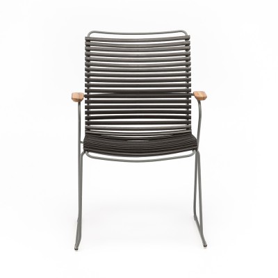 Click chair high back petrol blue Houe 2