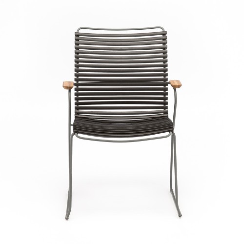 Click chair high back pigeon blue Houe