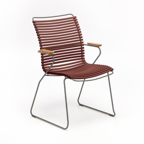 Silla click pimentón respaldo alto Houe