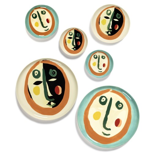 Feast Ottolenghi plate beige face XS Serax