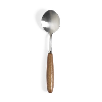 Feast Ottolenghi steel and walnut teaspoon
