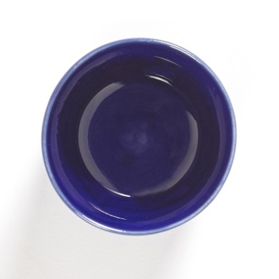 Tasse à expresso 15cl Feast Ottolenghi bleu foncé rayures blanches Serax 2