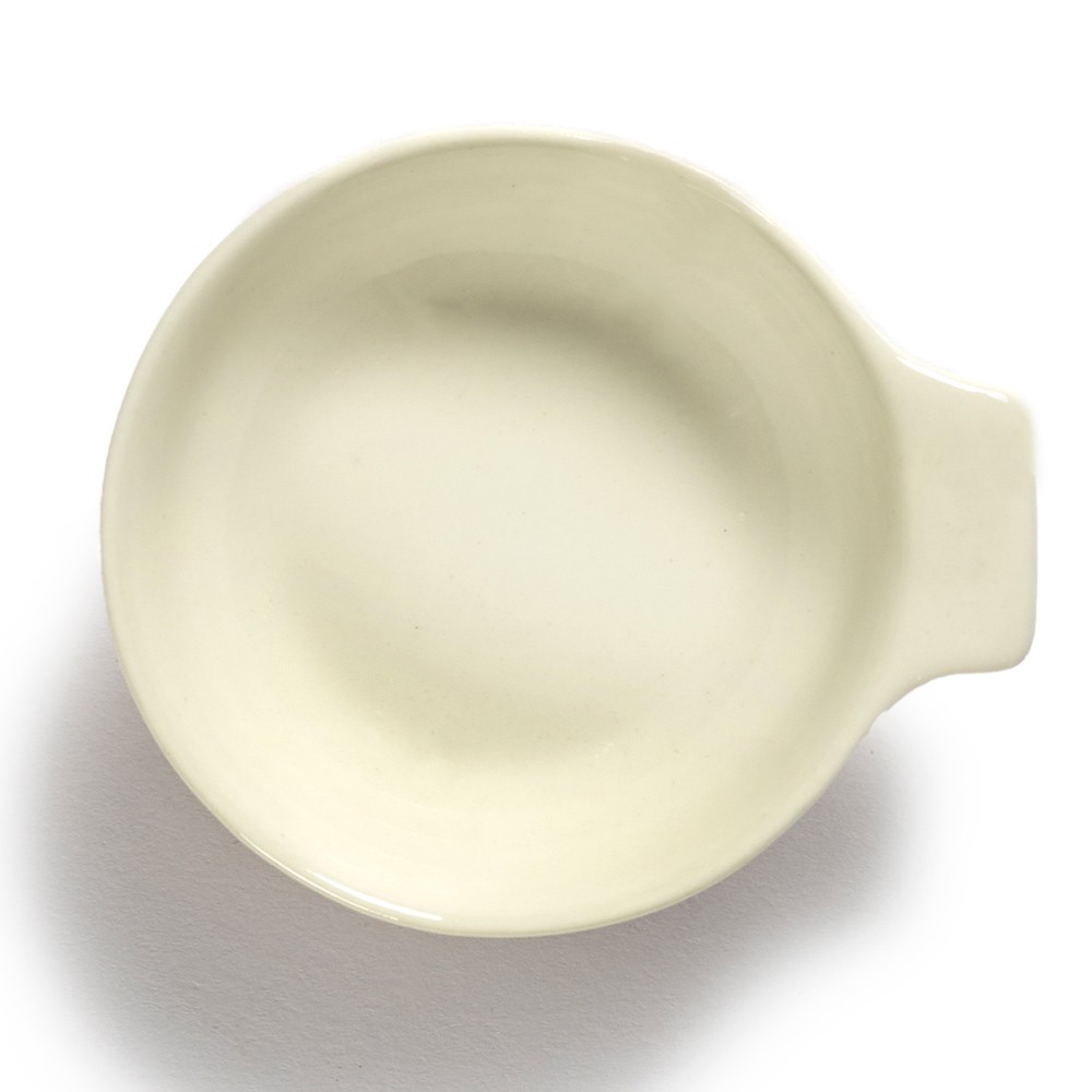 Tapas plate Feast Ottolenghi white red stripes S Serax